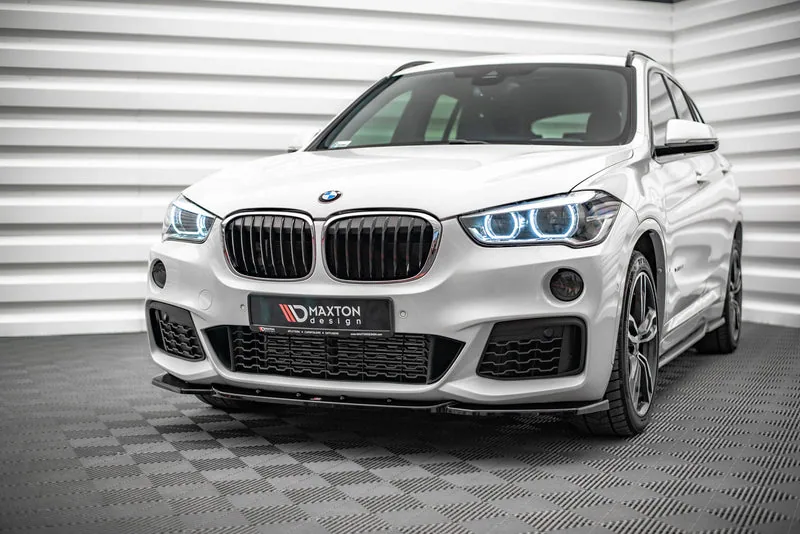 Передний сплиттер V.1 — BMW X1 M-Pack F48 (2015–2019)