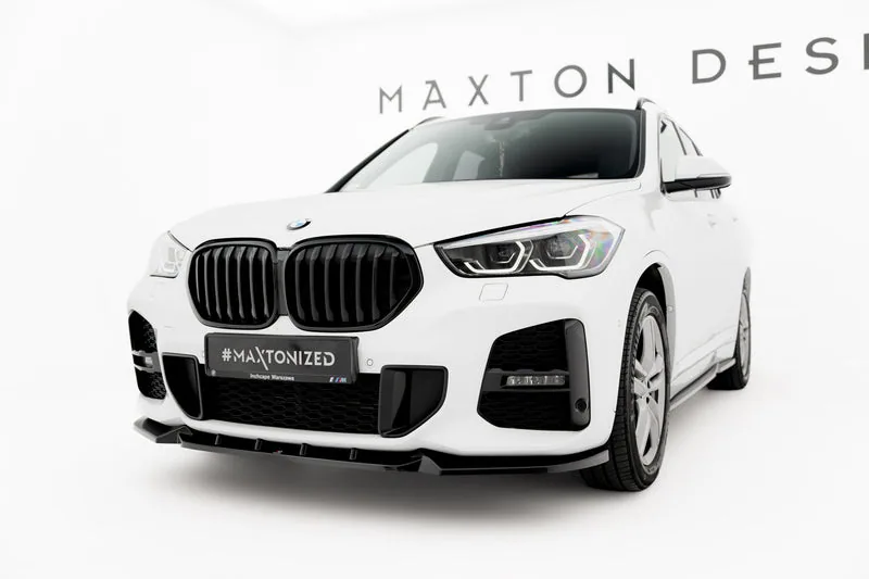 Передний сплиттер — BMW X1 M-Pack F48 Facelift (2019–2022)