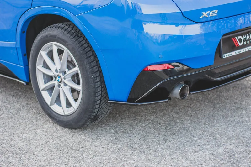 Задние боковые сплиттеры — BMW X2 F39 M-Pack (2018–2023)