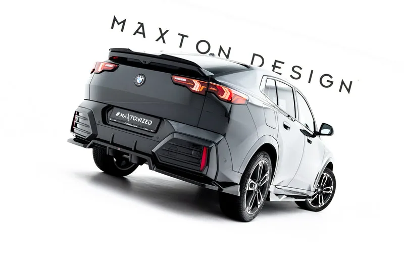 Rear splitter with vertical bars — BMW X2 M-Pack / iX2 U10 (2023–)