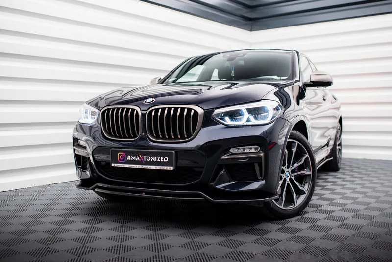 Передний сплиттер — BMW X4 M-Pack G02 (2018–2021)