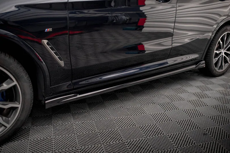 Накладки на пороги V.2 — BMW X4 M-Pack G02 (2018–2021)