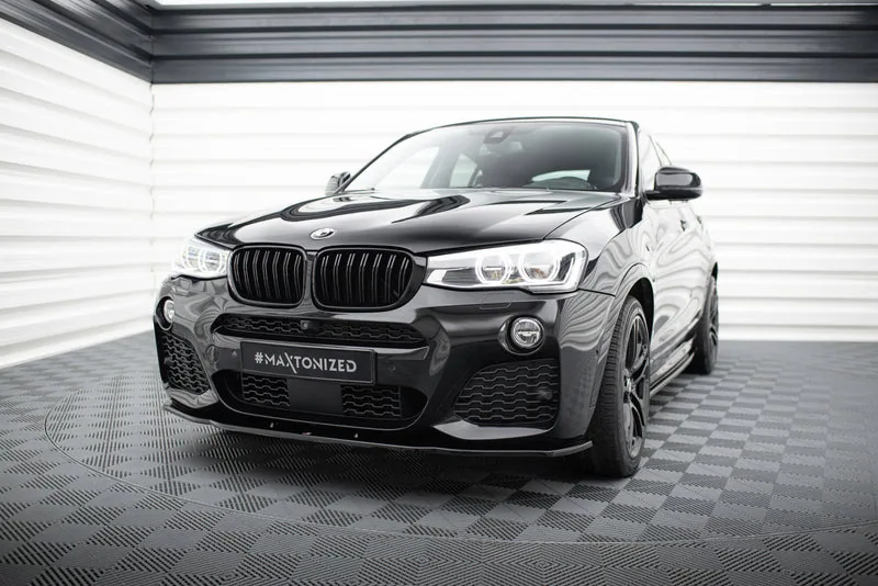 Esisplitter — BMW X4 M-PACK (2014–2018)