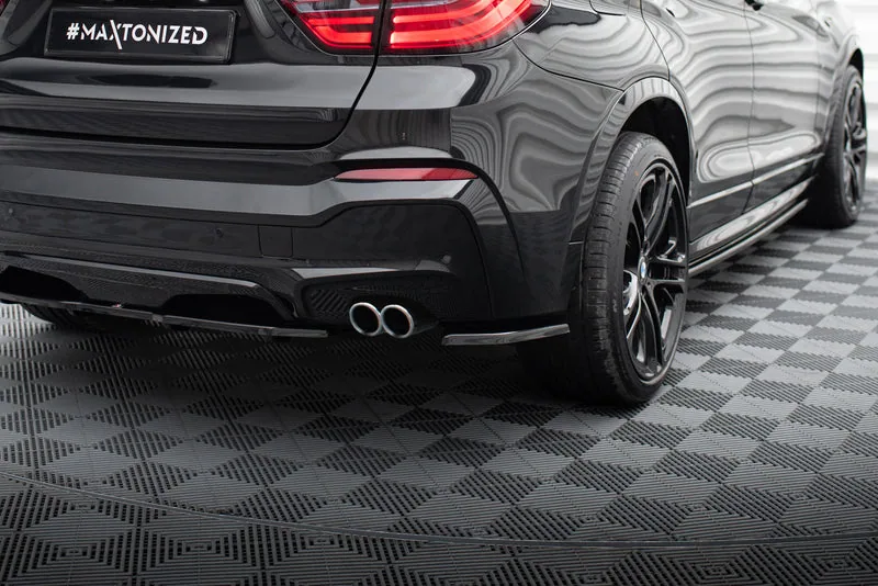 Rear side splitters — BMW X4 M-PACK (2014–2018)