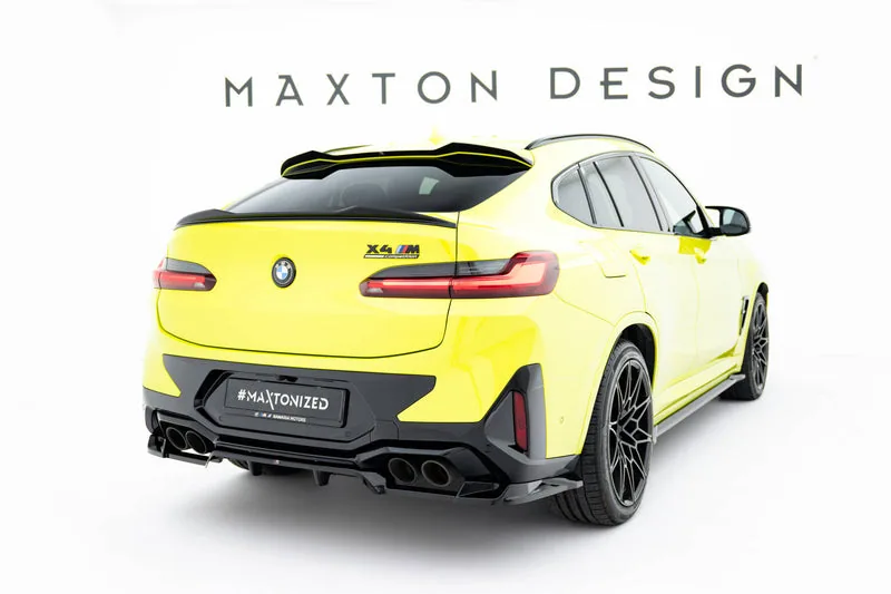 Задний сплиттер с вертикальными рёбрами — BMW X4M F98 Facelift (2021–)