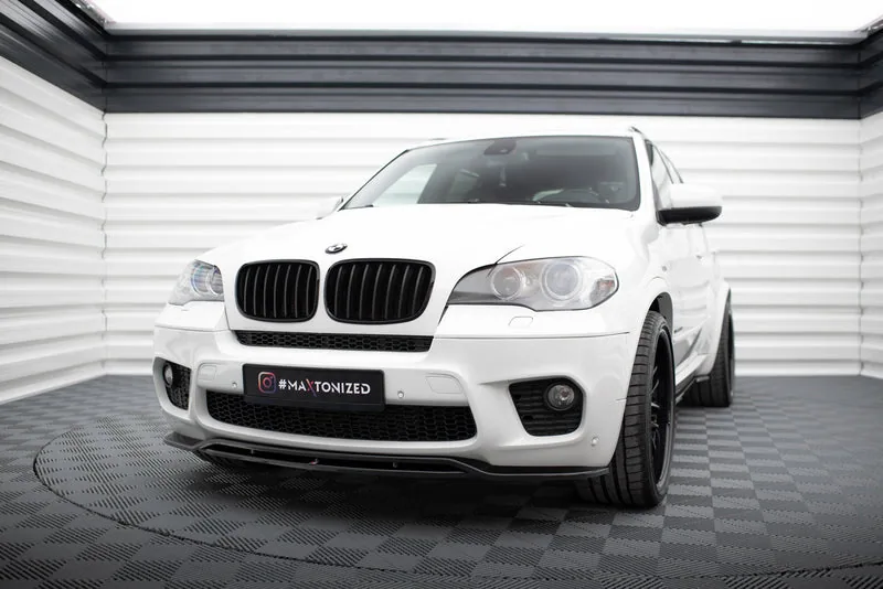Esisplitter — BMW X5 E70 Facelift M-pack (2010–2013)