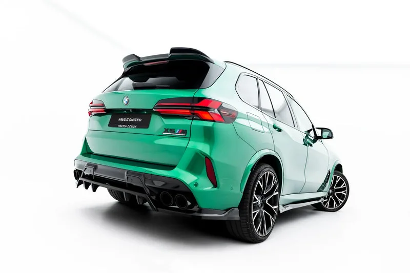 Задний сплиттер с вертикальными рёбрами — BMW X5 M F95 / F95 Facelift (2018–)