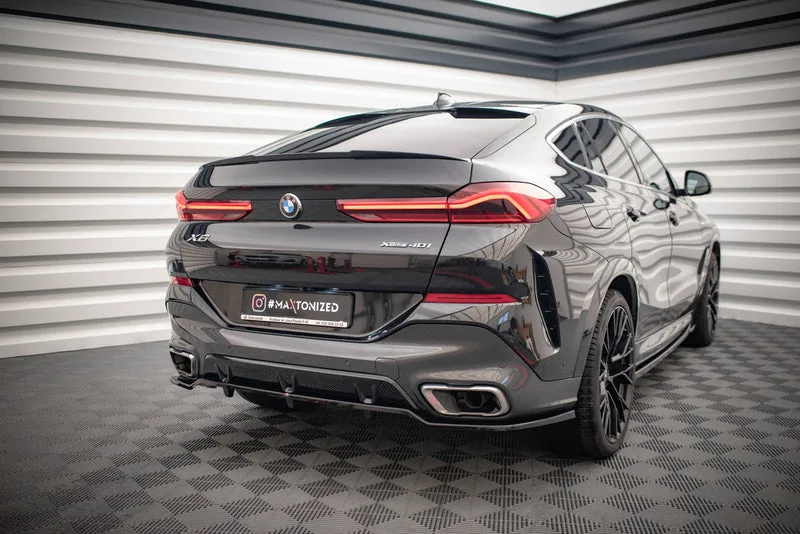 Tagasplitter V.2 püsttugedega — BMW X6 M-Pack G06 (2019–2023)