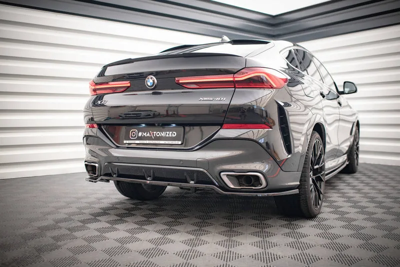 Tagasplitter V.3 püsttugedega — BMW X6 M-Pack G06 (2019–2023)