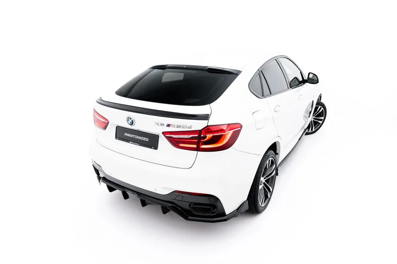 Spoiler cap 3D V.2 — BMW X6 F16 M-Pack / X6 M F86 (2014–2019)