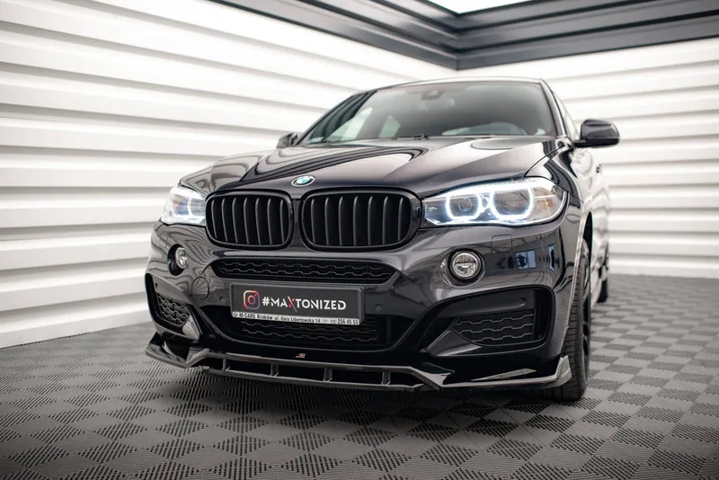 Esisplitter V.3 — BMW X6 M-Pack F16 (2014–2019)