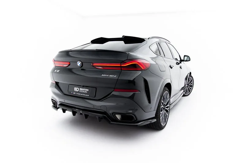 Tagasplitter V.1 püsttugedega — BMW X6 M-Pack G06 Facelift (2023–)