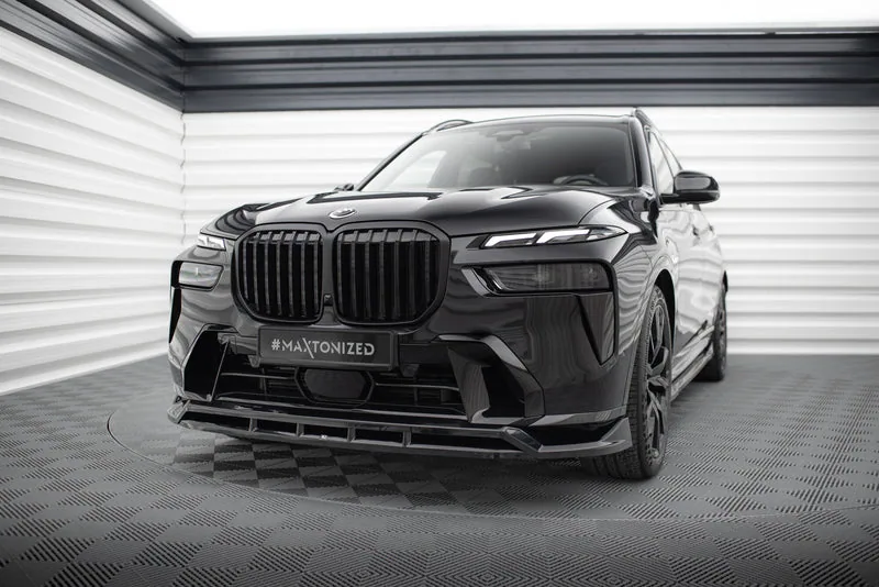 Передний сплиттер — BMW X7 M-Pack G07 Facelift (2022–)