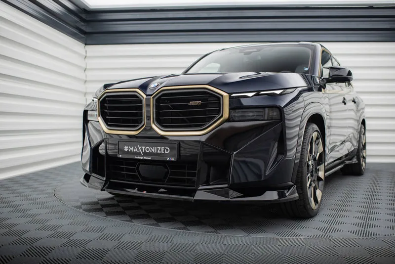 Передний сплиттер V.2 — BMW XM G09 (2022–)