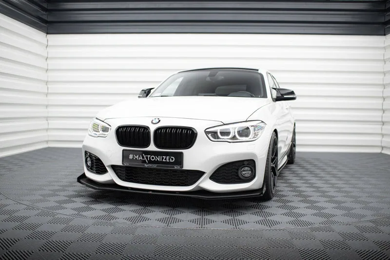 Esisplitter Street Pro V.3 + tiivakesed — BMW 1 F20 M-Pack Facelift / M140i (2015–2019)