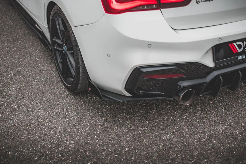 Rear side splitters Street Pro V.3 + flaps — BMW 1 F20 M140i (2015–2019)