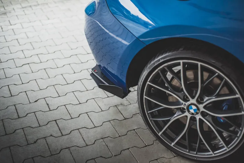 Rear side splitters Street Pro + flaps — BMW M135i F20 (2011–2015)
