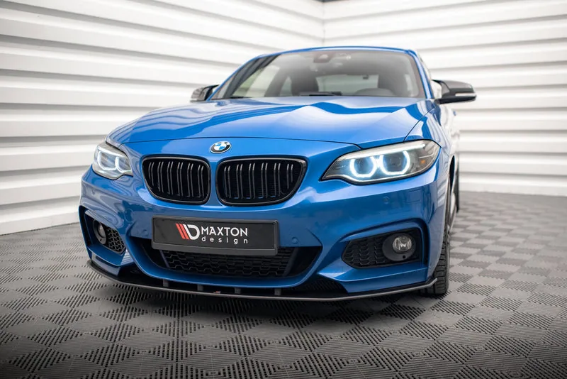 Передний сплиттер Street Pro — BMW 2 M-Pack F22 (2013–2019)