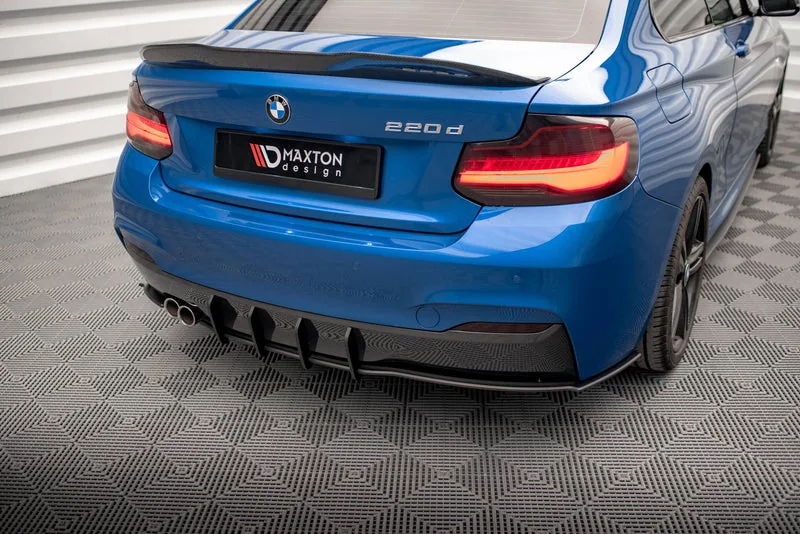Задний диффузор Street Pro — BMW 2 M-Pack F22 (2013–2019)