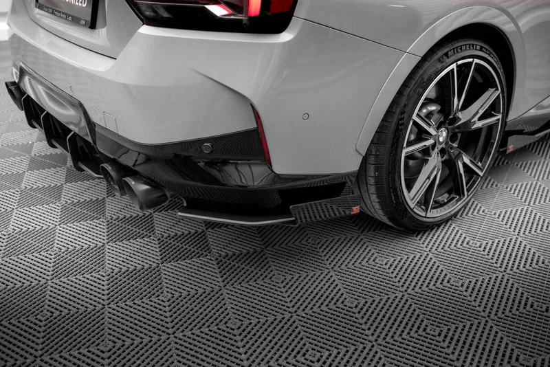 Rear side splitters Street Pro + flaps — BMW 2 Coupe M240i G42 (2021–)