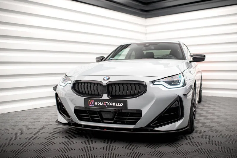 Передний сплиттер Street Pro — BMW 2 Coupe M-Pack / M240i G42 (2021–)