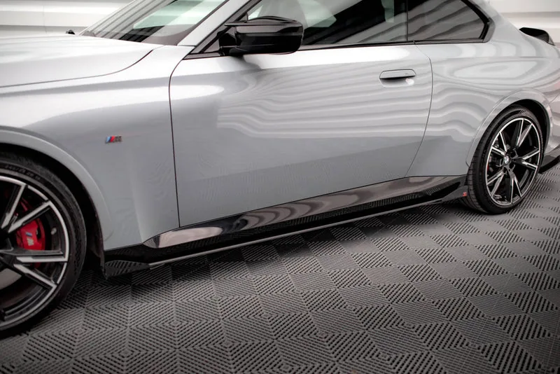 Накладки на пороги Street Pro + накладки — BMW 2 Coupe M-Pack / M240i G42 (2021–)