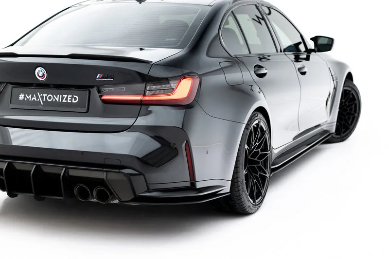Rear side splitters Street Pro V.3 — BMW M3 Sedan / Touring G80 / G81 (2021–)