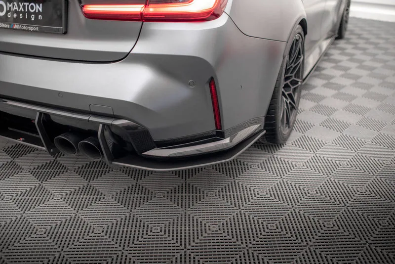 Rear side splitters Street Pro V.1 — BMW M3 Sedan / Touring G80 / G81 (2021–)