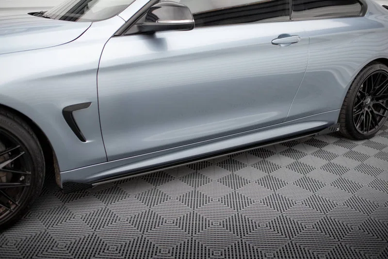 Küljeliistud Street Pro + tiivakesed — BMW 4 Coupe / Gran Coupe / Cabrio M-Pack F32 / F36 / F33 (2013–2020)