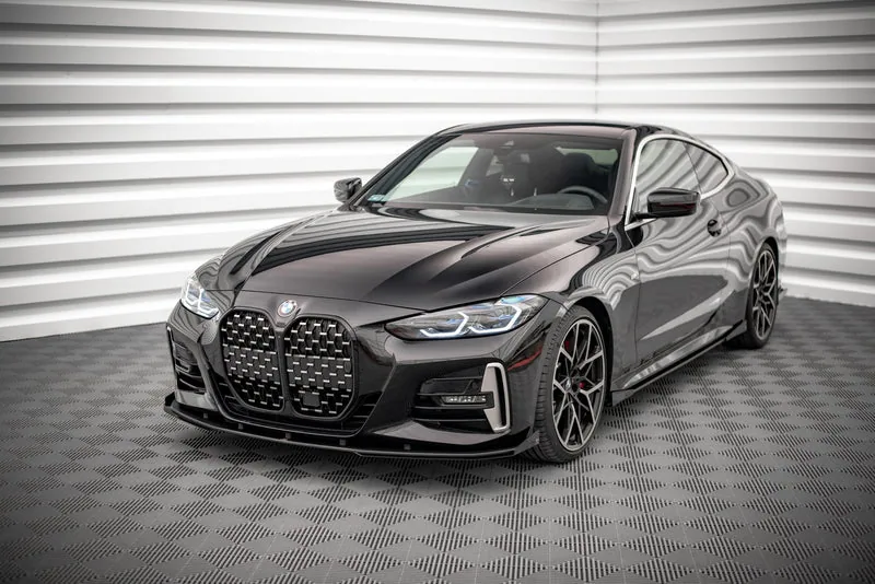 Front splitter Street Pro + flaps — BMW 4 M-Pack / M440i G22 / G23 / G22 Facelift / G23 Facelift (2020–2024)