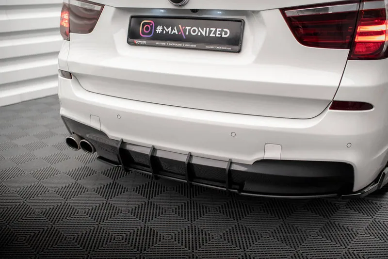 Задний диффузор Street Pro — BMW X3 M-Pack F25 (2010–2014)