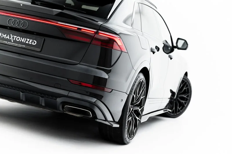 Tagumised küljesplitterid Prepreg Carbon — Audi Q8 S-Line Mk1 Facelift (2023–)