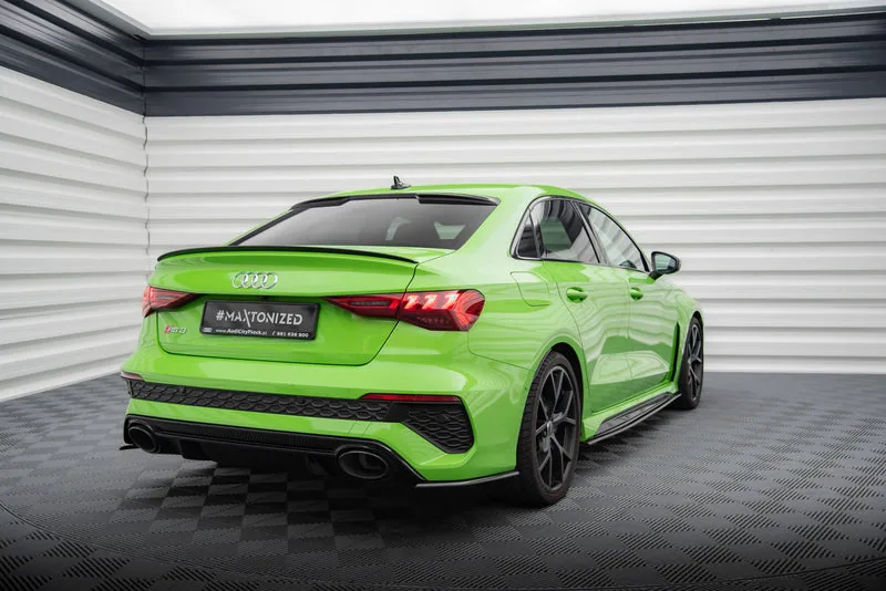 Rear side splitters Prepreg Carbon — Audi RS3 Sedan 8Y (2020–)