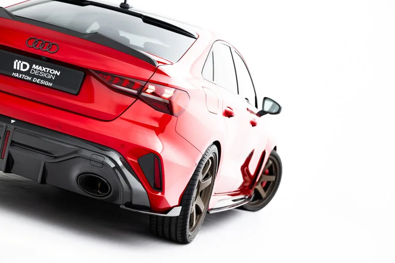 Задние боковые сплиттеры Prepreg Carbon — Audi RS3 Sedan 8Y Facelift (2024–)