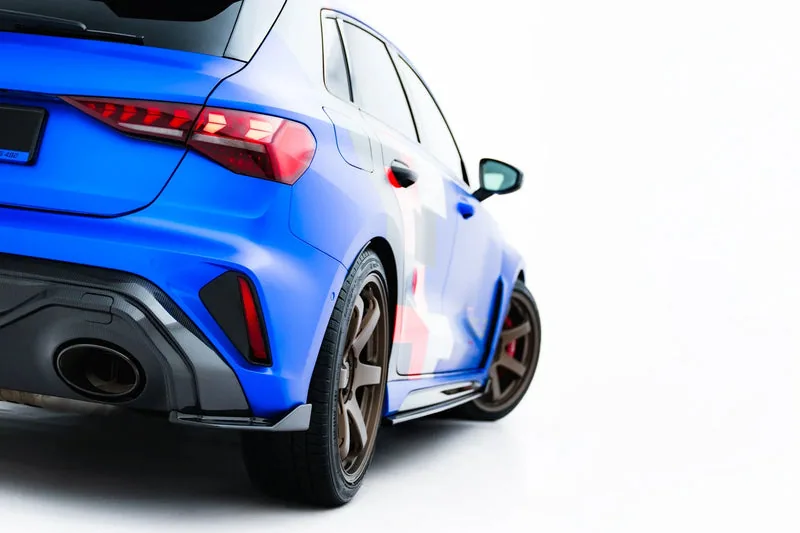 Tagumised küljesplitterid Prepreg Carbon — Audi RS3 Sportback 8Y Facelift (2024–)