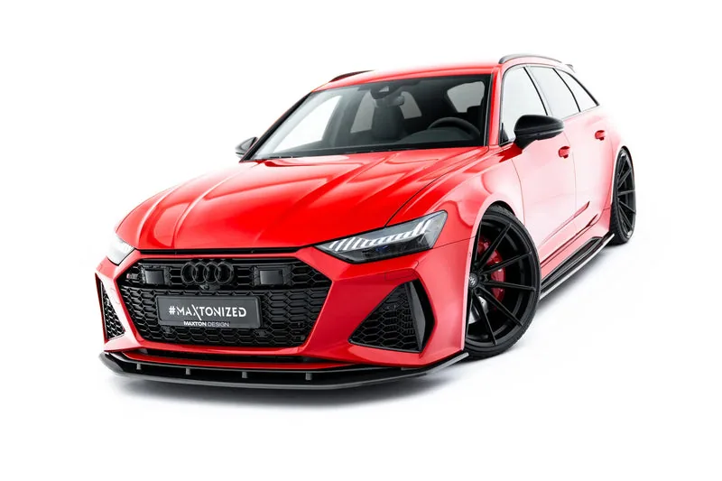 Esisplitter Prepreg Carbon — Audi RS6 C8 / C8 Facelift (2018–)