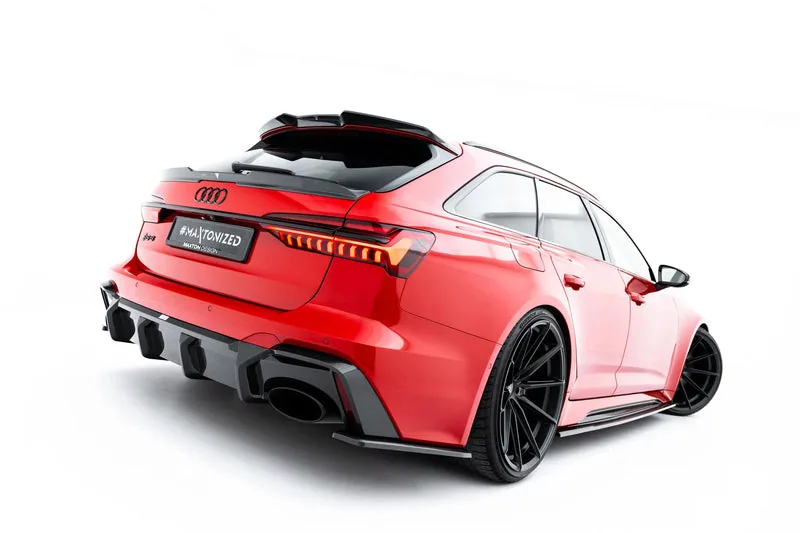 Rear valance Prepreg Carbon — Audi RS6 C8 / C8 Facelift (version without towbar) (2018–)