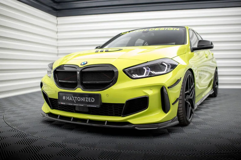 Esisplitter Carbon — BMW 1 M-Pack / M135i / 128ti F40 (2019–2024)