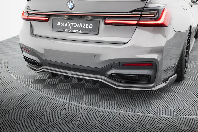 Передний сплиттер Prepreg Carbon — BMW 7 M-Pack G11 / G12 Facelift (2019–2022)