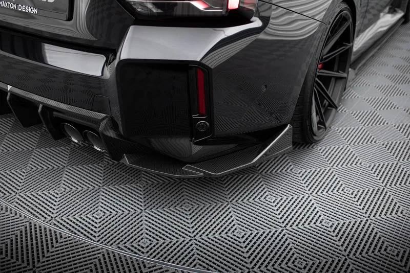 Rear side splitters Prepreg Carbon — BMW M2 G87 (2023–)