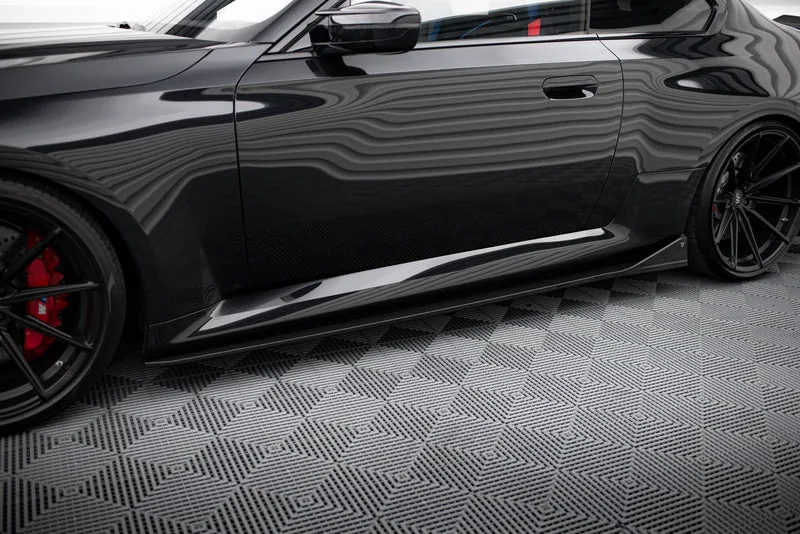 Накладки на пороги Prepreg Carbon — BMW M2 G87 (2023–)