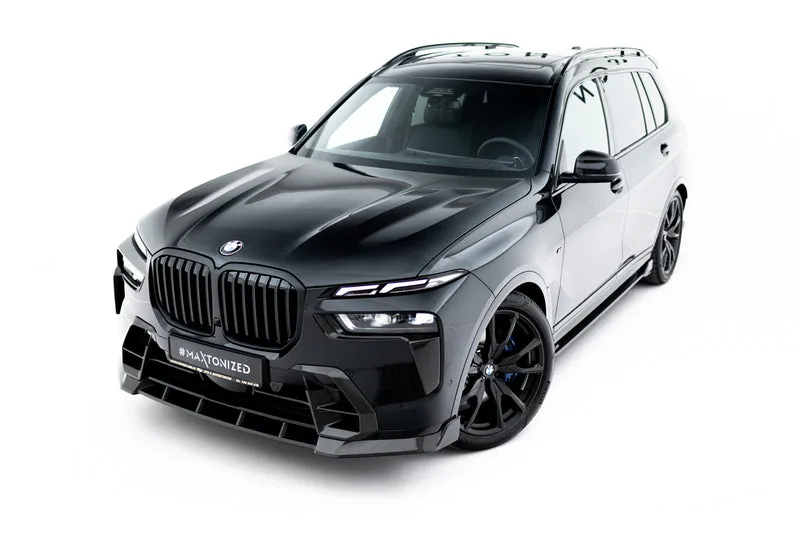 Передний сплиттер Prepreg Carbon — BMW X7 M-Pack G07 Facelift (2022–)