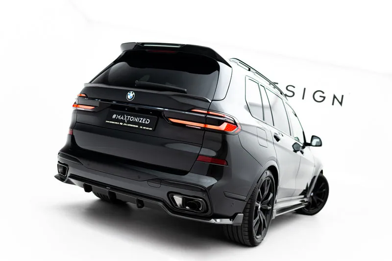 Задний диффузор Prepreg Carbon — BMW X7 M-Pack G07 Facelift (version without towbar) (2018–)
