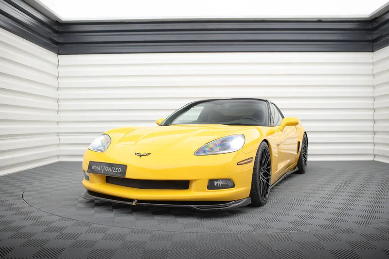 Передний сплиттер — Chevrolet Corvette C6 (2004–2013)