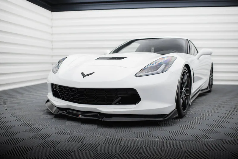 Front splitter V.2 — Chevrolet Corvette Stingray / Z06 C7 (2013–2019)