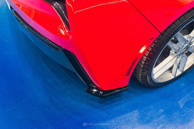 Rear side splitters — Chevrolet Corvette Stingray C7 (2013–2019)