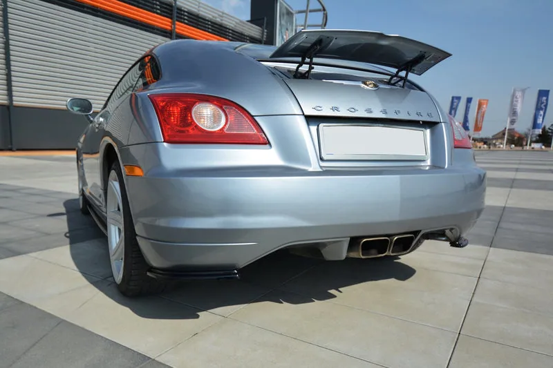 Задние боковые сплиттеры — Chrysler Crossfire