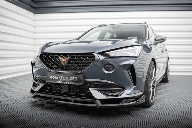 Передний сплиттер V.4 — Cupra Formentor Mk1 (2020–)