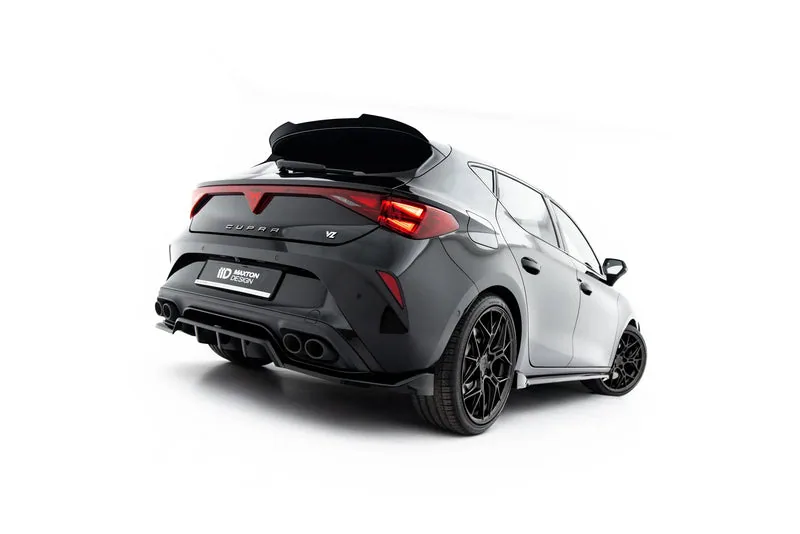 Rear splitter V.1 with vertical bars — Cupra Leon Hatchback Mk1 Facelift