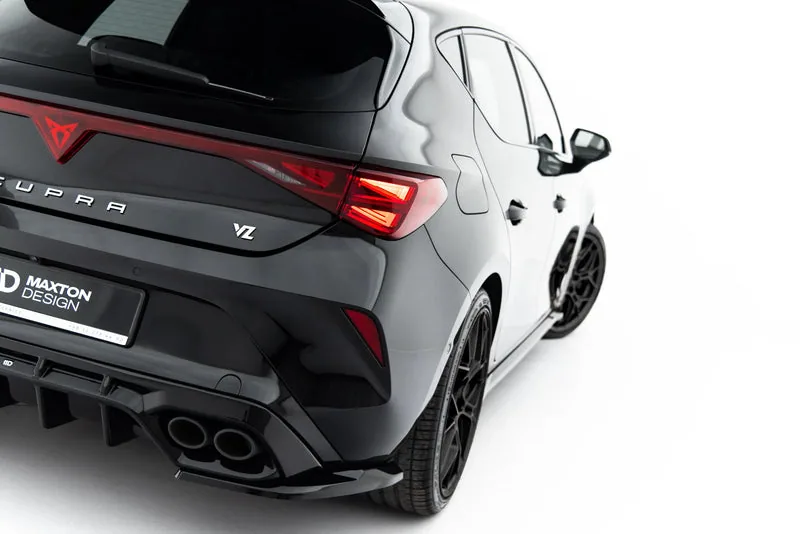 Rear side splitters V.2 — Cupra Leon Hatchback Mk1 Facelift